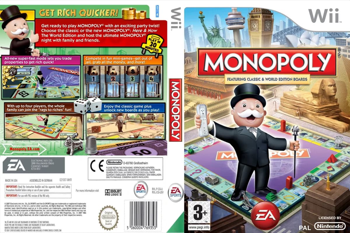 Monopoly - Nintendo Wii 4