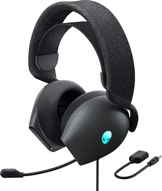 Alienware Aw520h Wired Gaming Headset - Dolby Atmos- Unidirectional- Alienfx 16.8 Million Rgb Colors