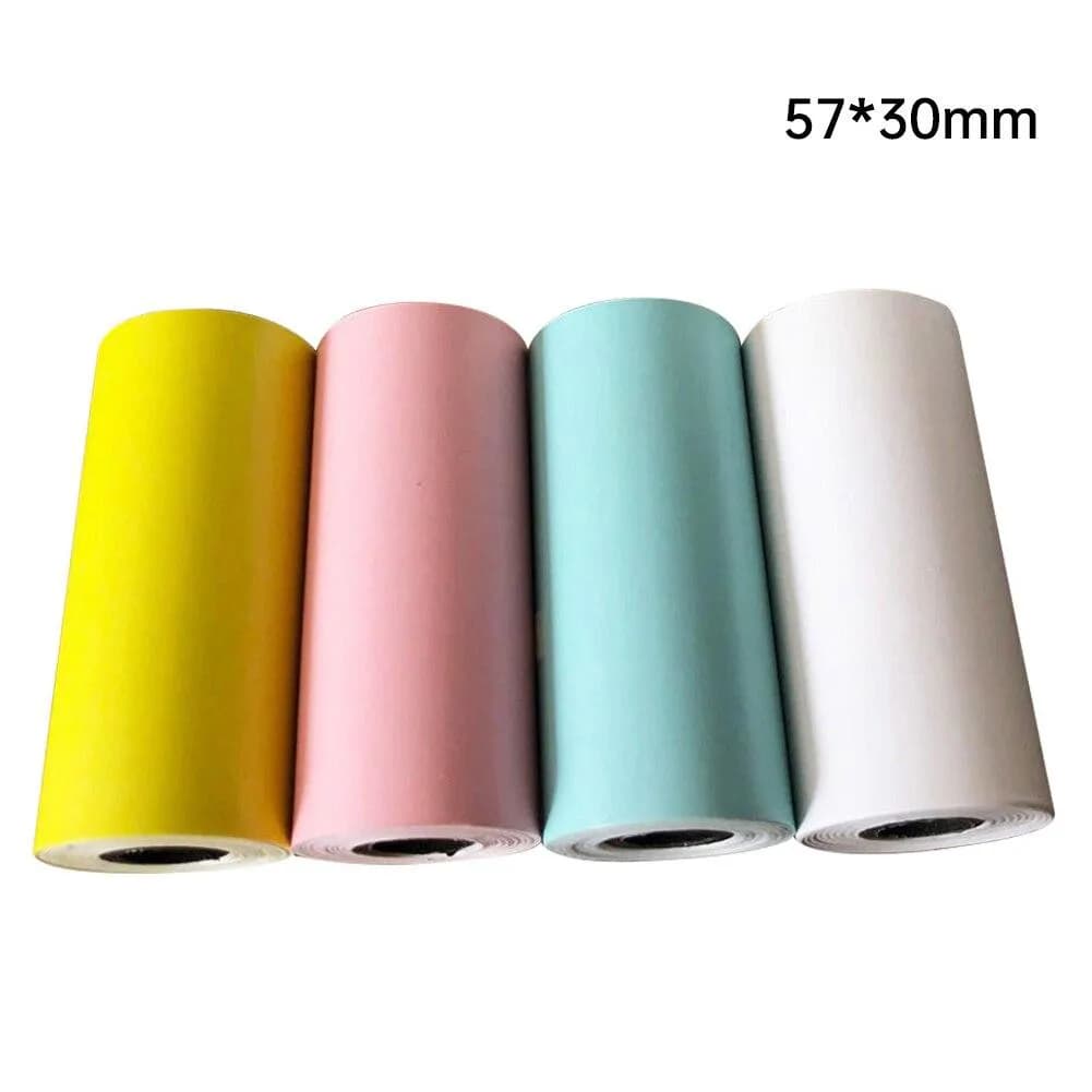 57mm Colored Edge Thermal Paper Rolls – 3 Rolls 2