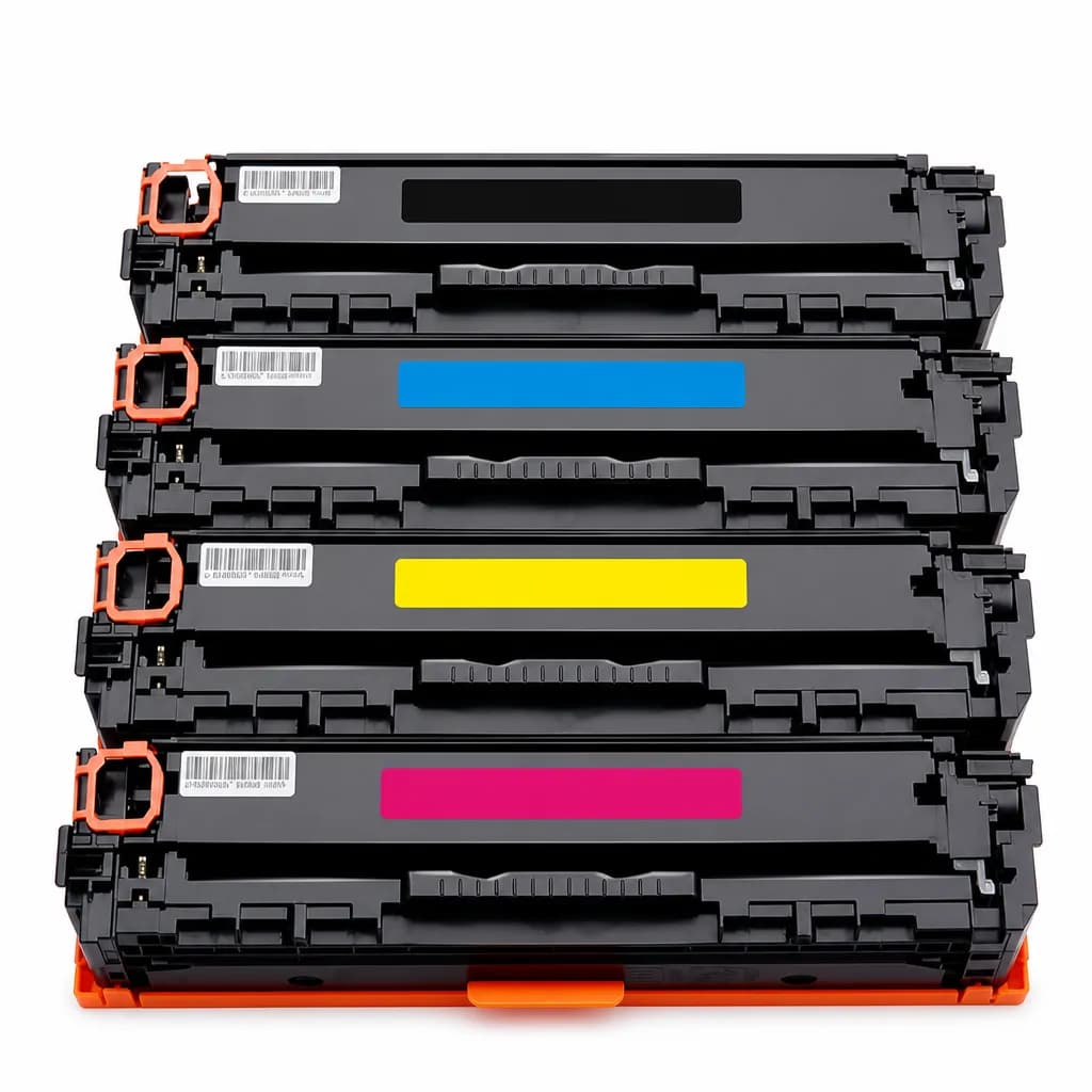 Replacement HP 125A Toner Cartridges Cb540a Cb541a Cb542a Cb543a