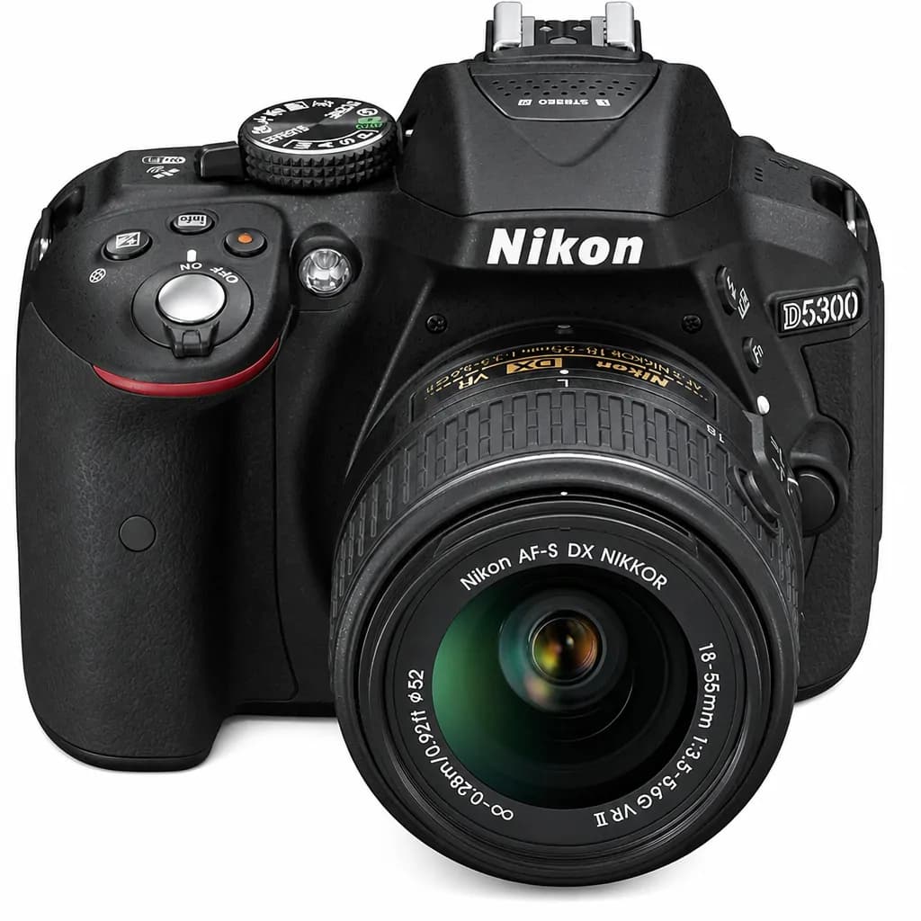 Nikon D5300 24.2MP CMOS Digital SLR Camera With 18-55mm Lens