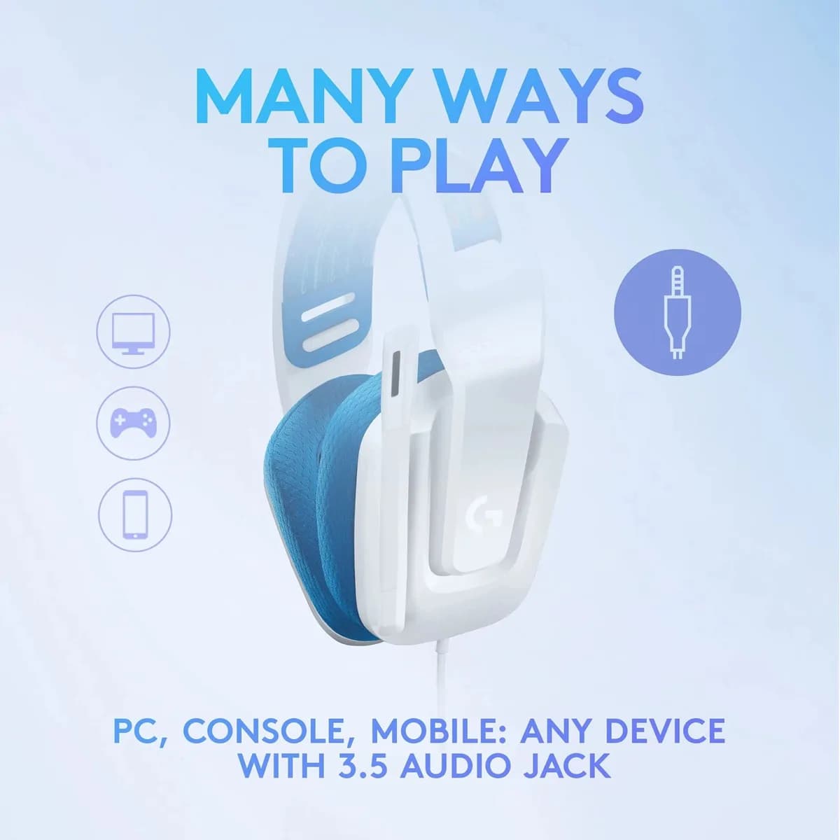 Logitech G335 Wired Gaming Headset - With Flip To Mute Microphone 2