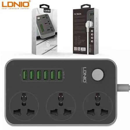 LDNIO SC3604C Charging Power Strip 2