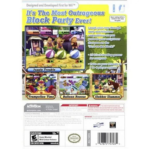 Nintendo Wii Block Party: 20 Games 2
