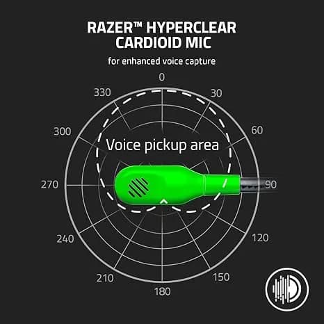 Razer BlackShark V2 X Gaming Headset, 3.5mm Audio Jack, Green 4