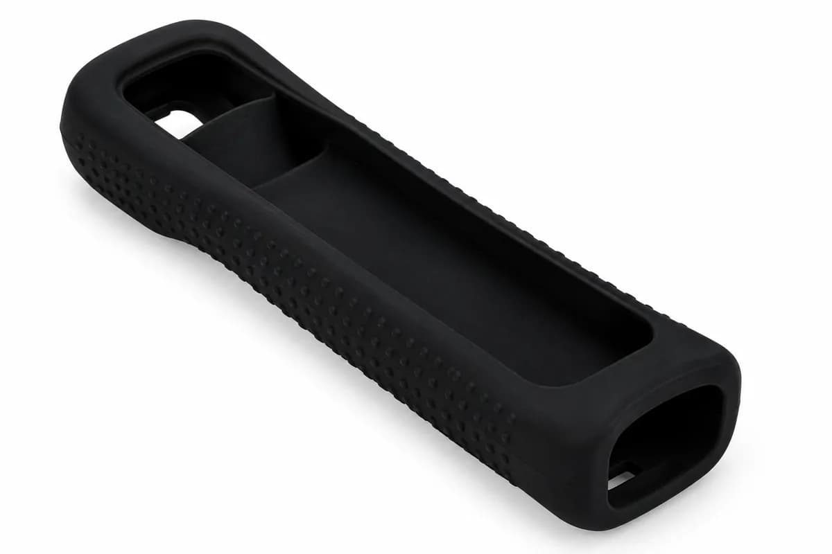 Nintendo Wii Black Silicone Cover For Remote Controller 3