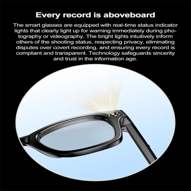 Smart Camera  Glass With LED Lamp Bluetooth Speaker Model W-600 4