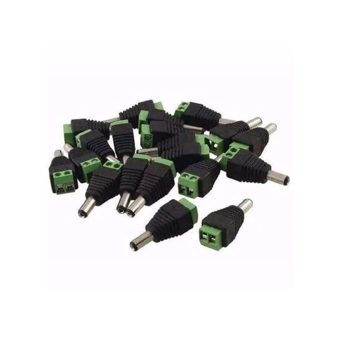 50 Pieces CCTV Power Plugs for Surveillance Camera 4