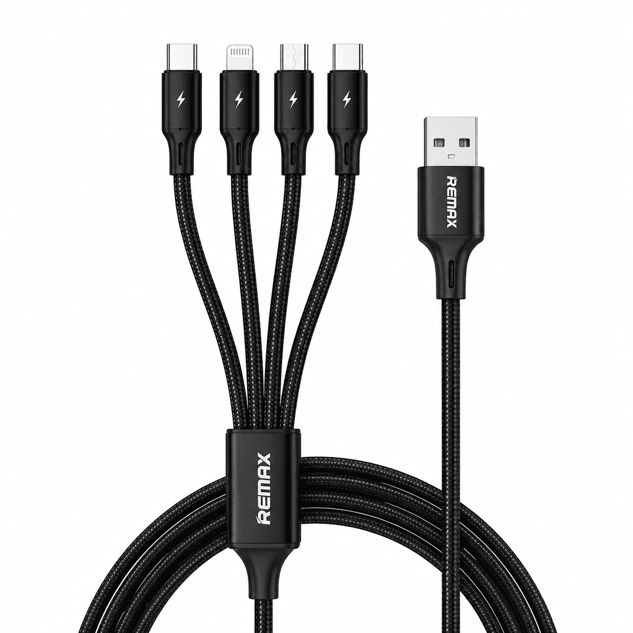 Remax 4-in-1 Fast Charging Cable (1.2M) 4