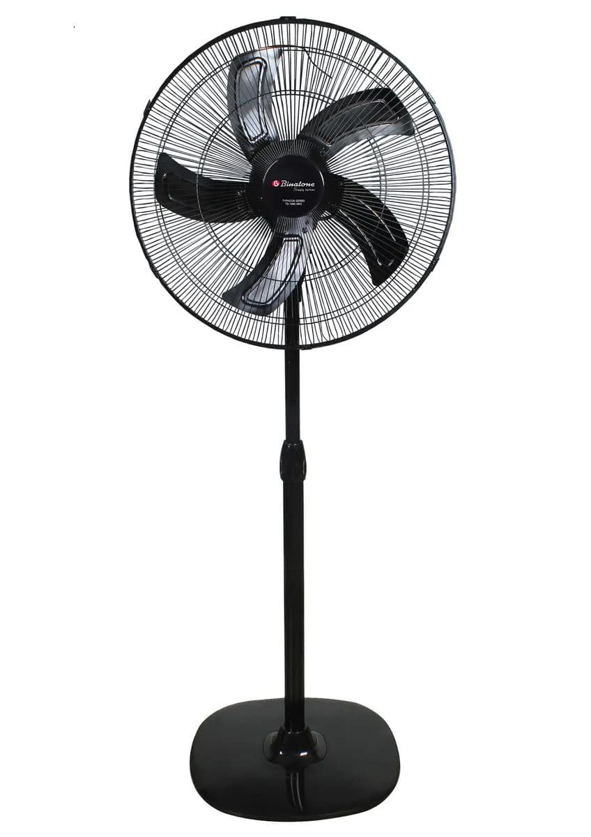 Binatone 16 Cool Breeze Powerful Standing Fan - A-1691 - Black