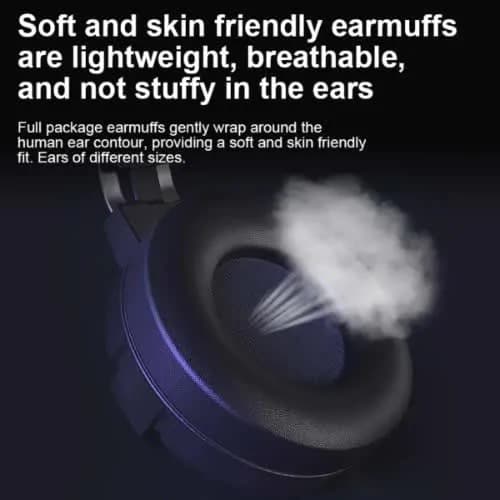 Aula S606 Usb Wired Gaming Headset With Microphone White 3