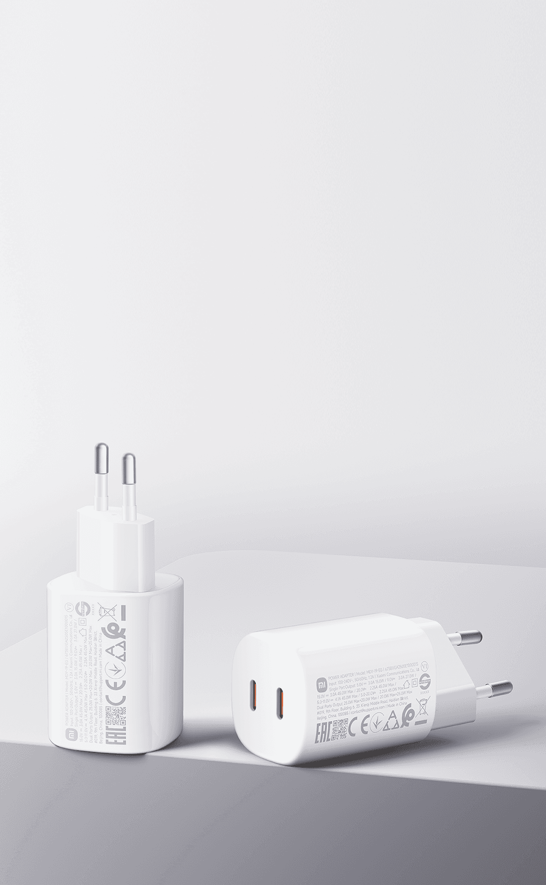 xiaomi 45W Nano Turbo Charging Power Adapter(2 ports) 3