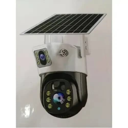 Intelligent V380 Dual Lens 4g Solar Camera