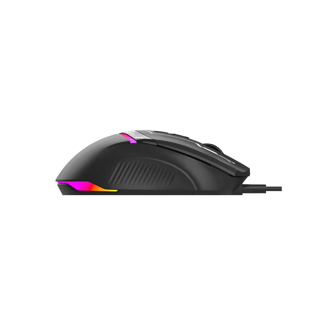 Porodo Gaming 8d Rgb Wired Mouse Dpi 7200 - Black 4