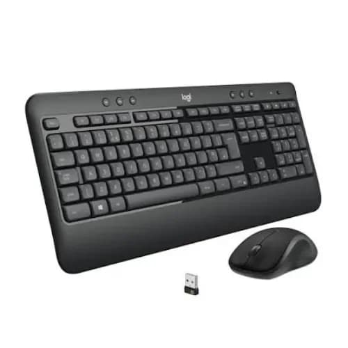 Logitech Advanced Combo Wireless Keyboard and Mouse 3