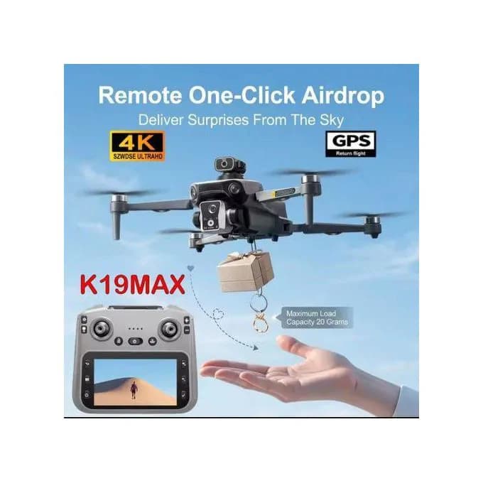 Drone K19 Max GPS Dual Camera 5G Remote Control Drone 6