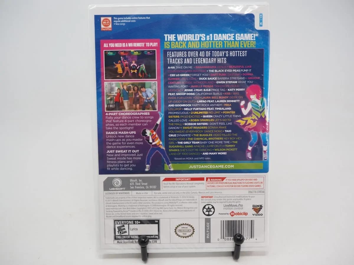 Just Dance 3 Nintendo Wii Music Rhythm Dance Game Pal 2