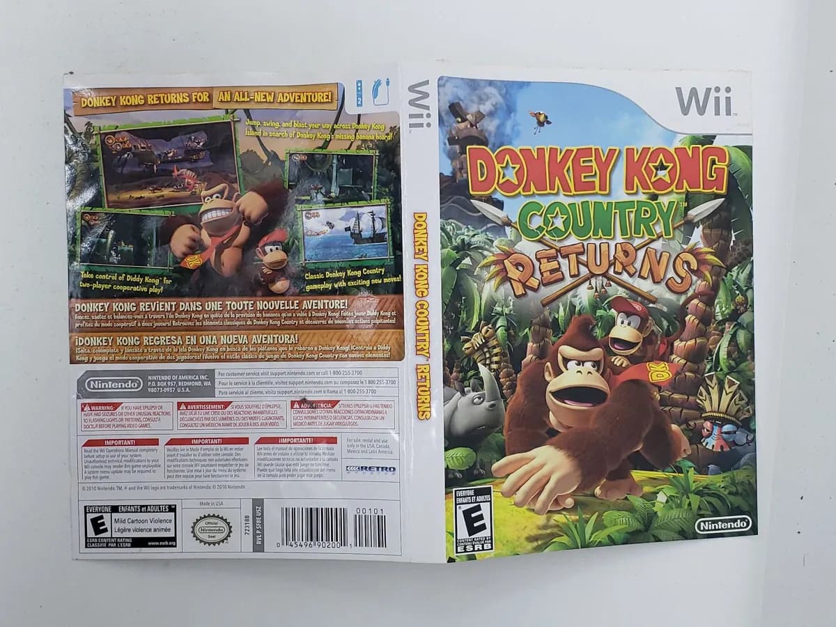 Donkey Kong Country Returns Nintendo Wii 3