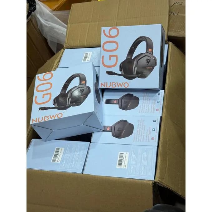 Nubwo G06 Gaming Headset - Orange & Black 3