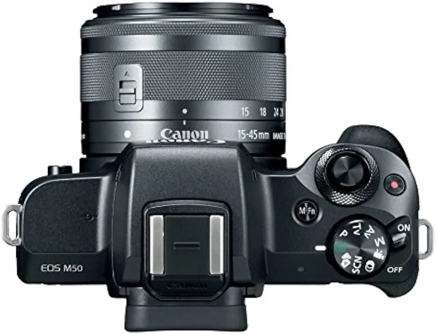 Canon Ink Cart Eos M50 Mirrorless Vlogging Camera With Ef-m 15-45mm Lens 4