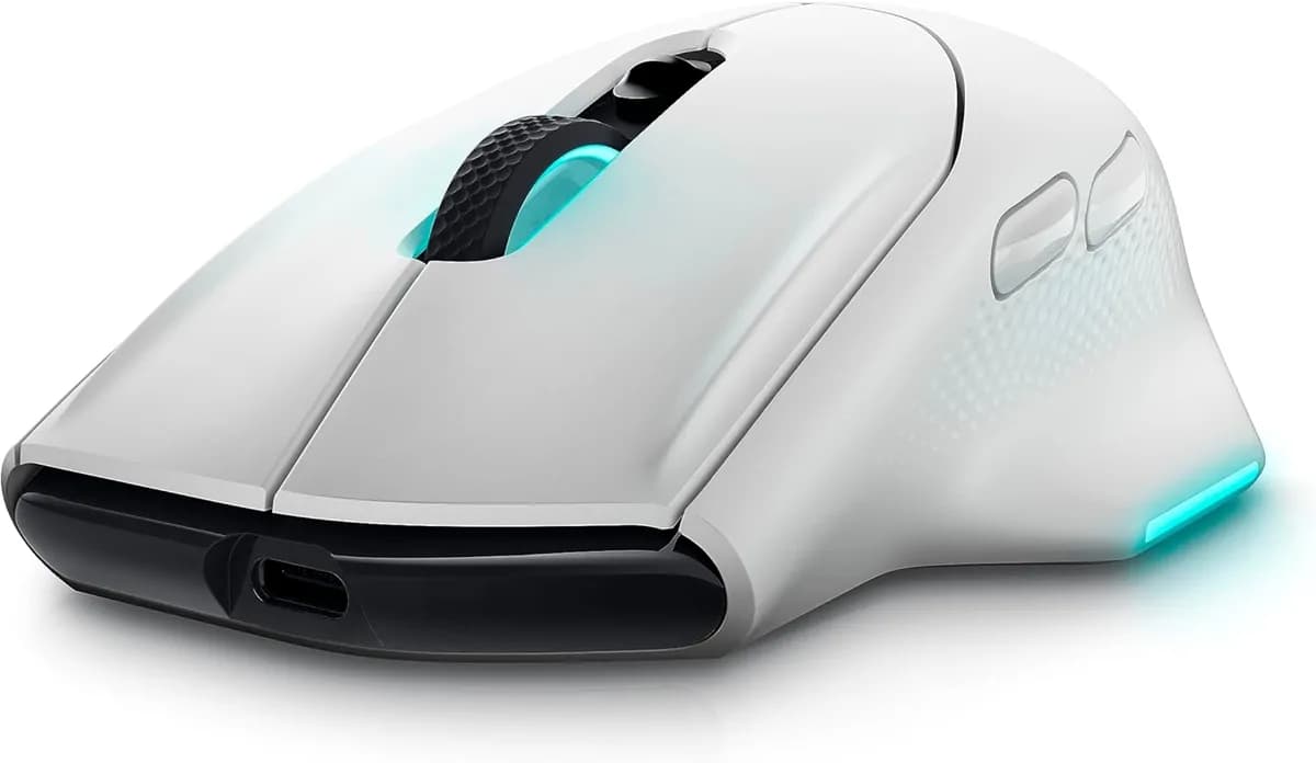 Alienware Wireless Gaming Mouse Aw620m - White 2