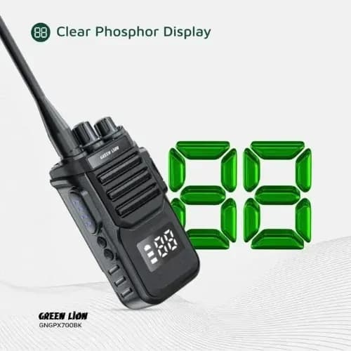 GPX700 Walkie Talkie – Up to 6 Days Working Time with 99 Analog Channels 5