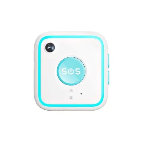 Mini 4G SOS GPS Pendant with Camera Real-Time Tracking & Calls 4