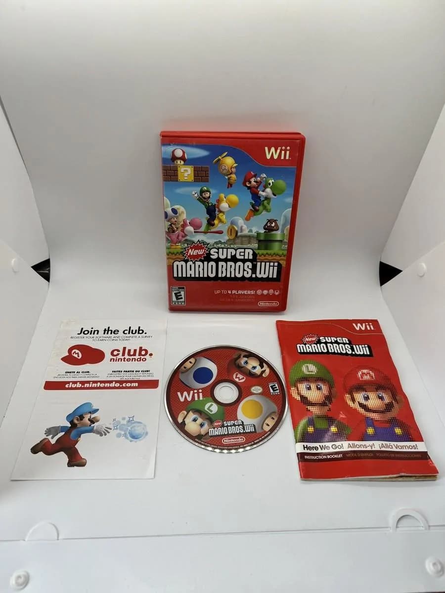 New Super Mario Bros. Wii Nintendo Wii 4
