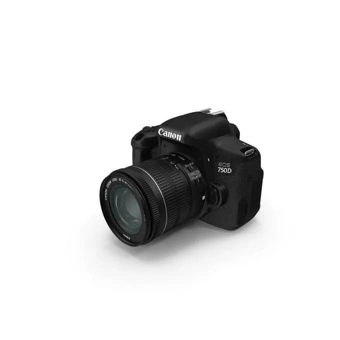 Canon EOS 750D Digital SLR Camera 18-55mm Lens