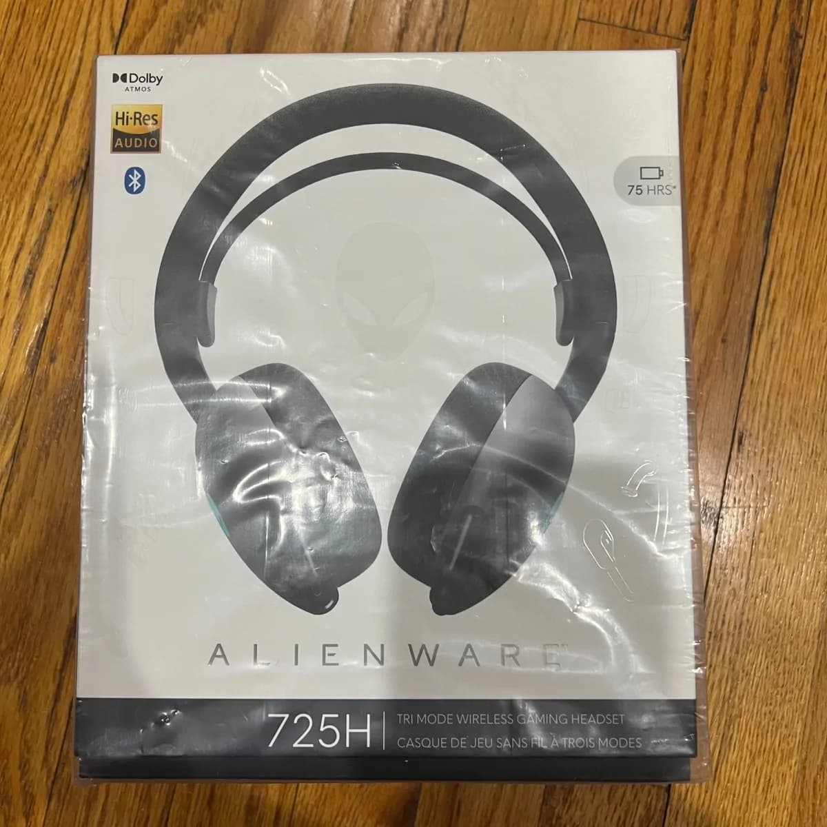 Alienware Tri-mode Wireless Gaming Headset Aw725h - Wired/wireless, Bluetooth 5.3, Audio Output - 20 Hz 2