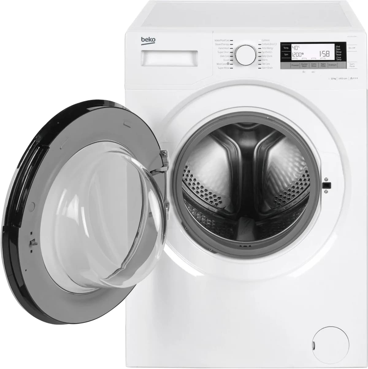 Beko WY124854MW 12kg Front Load Washing Machine 2