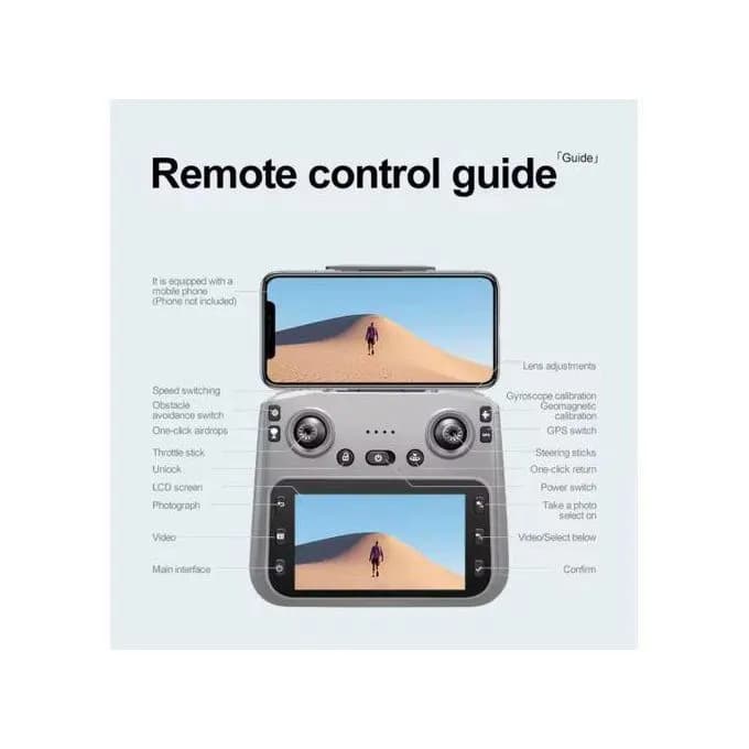 Drone K19 Max GPS Dual Camera 5G Remote Control Drone 2