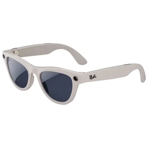 Ray-Ban Meta Wayfarer Smart Glasses – Shiny White Edition 2