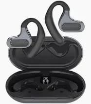 TALL PLUS HM-22 open-ear wireless earbuds robust bass. 3
