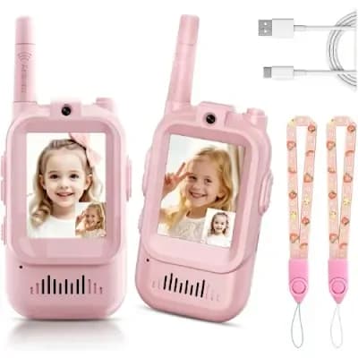 Kids Walkie Talkie Toy with HD Video Calling & Message 5