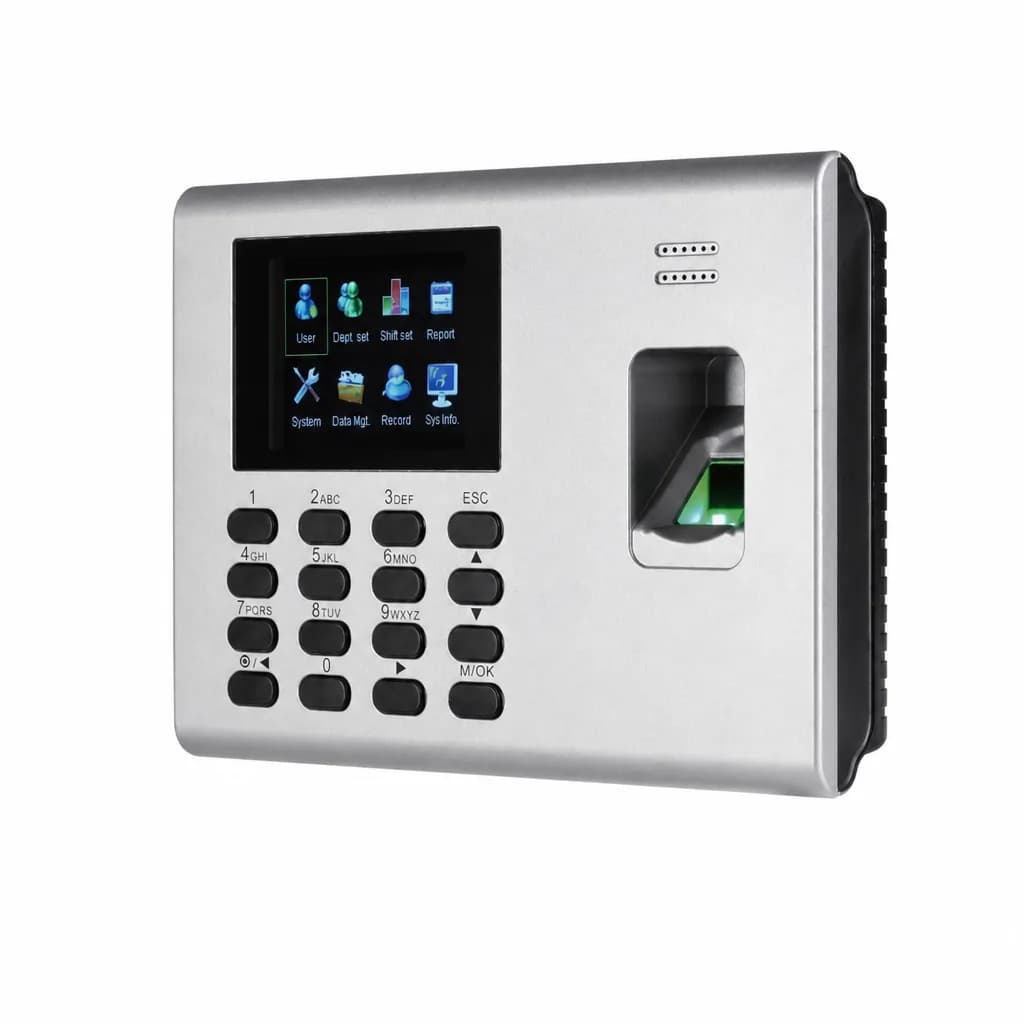 ZKTeco Biometric Fingerprint Time Attendance Machine with Inbuilt Battery