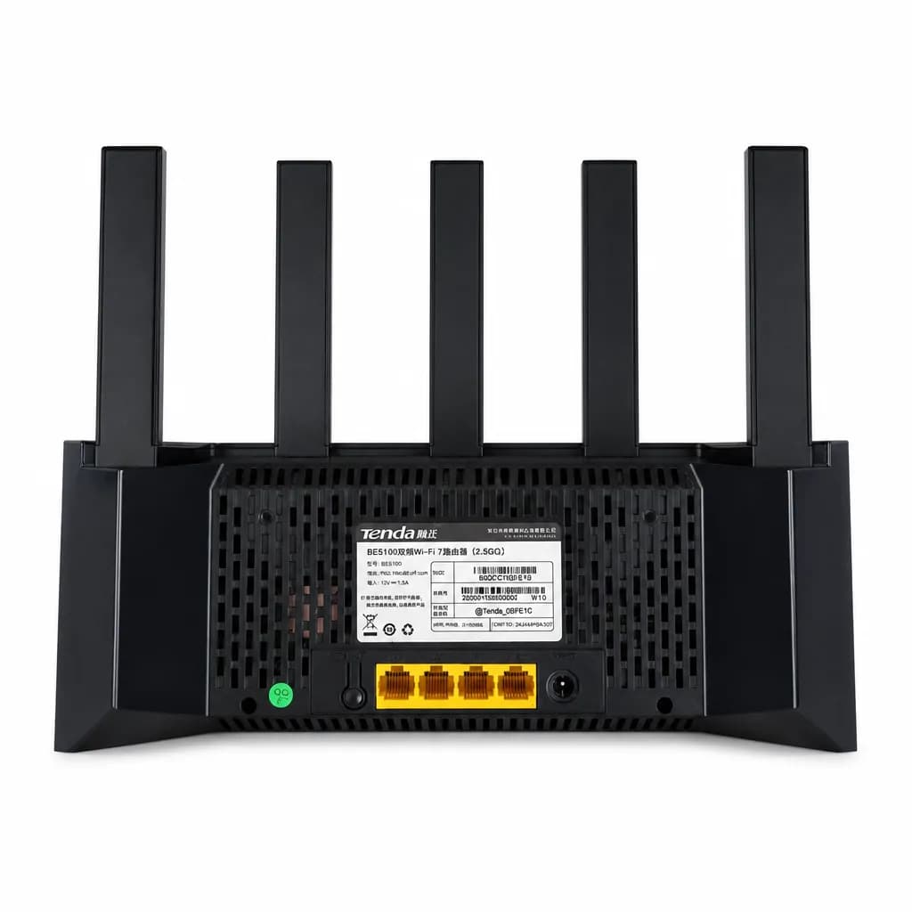 Tenda Wi-Fi 7 BE5100 (4323Mbps) Dual-Band 3-in-1 Router, Range Extender & Access Point
