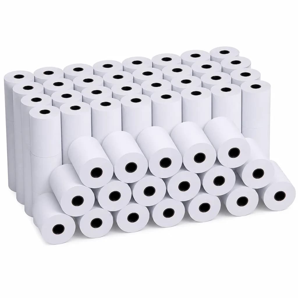 Posh 58mm Thermal Receipt Printer Paper - 100 Rolls