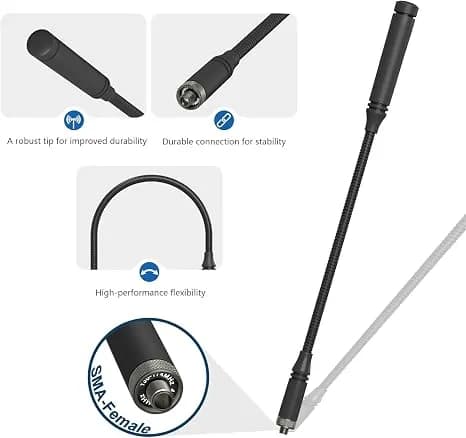 2 Pack BAOFENG UV-25 Walkie Talkie Antenna Dual Band 2