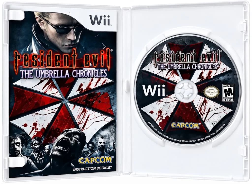 Resident Evil The Umbrella Chronicles Nintendo Wii NTSC 2