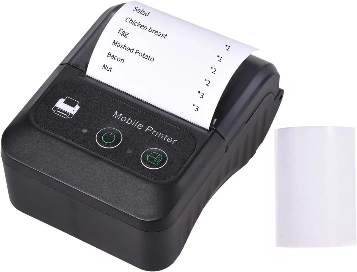 Portable Thermal Receipt Printer – Wireless Mobile POS Printer 3