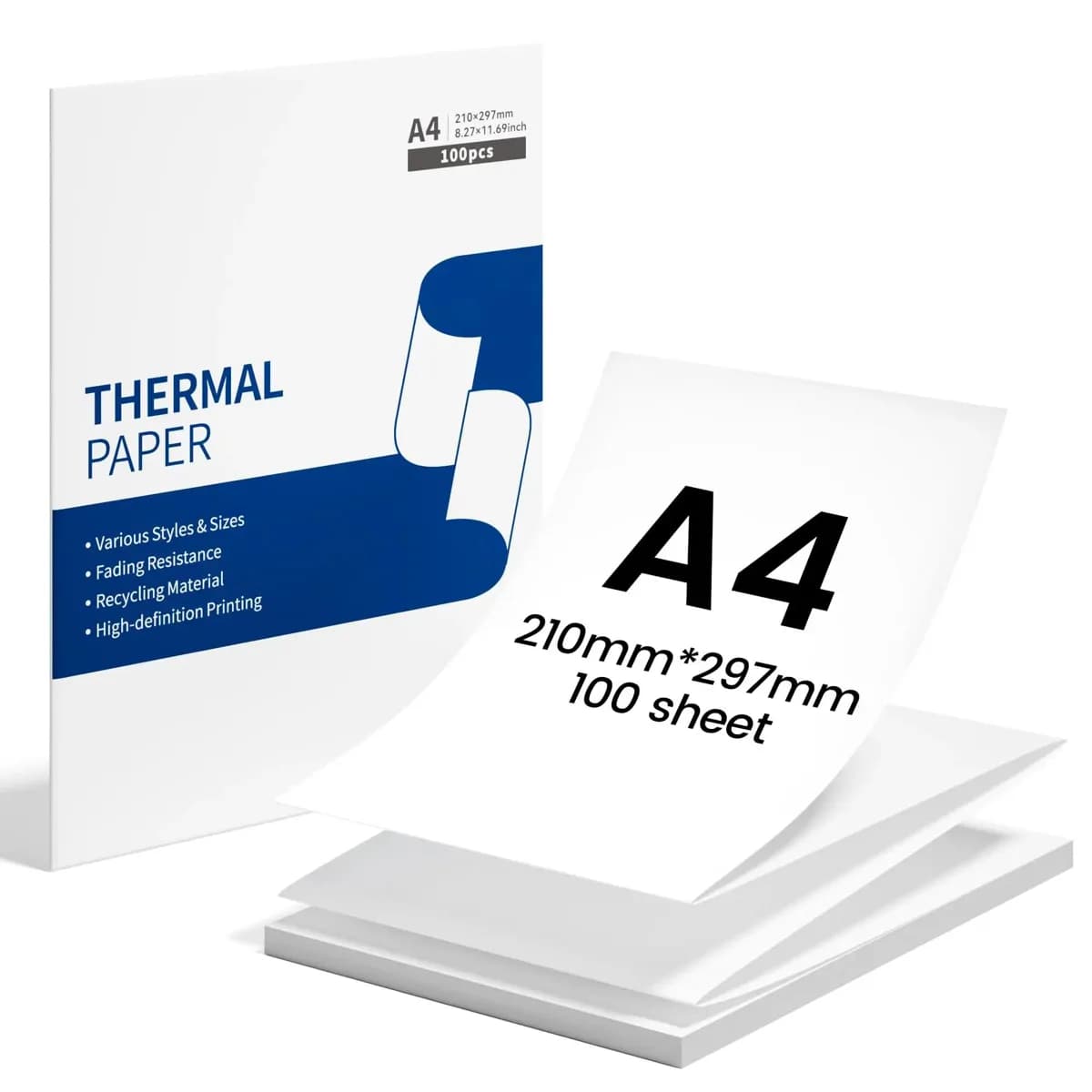A4 Thermal Straight Paper for Inkless Printers 3