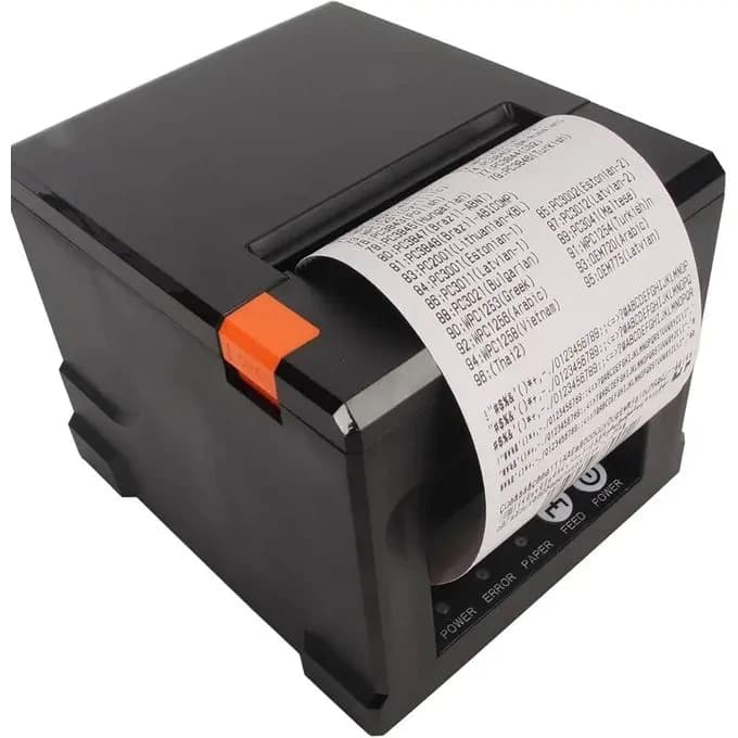 80mm Thermal Printer T300 Usb And Lan Auto Paper Cut 2