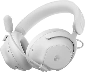 Alienware Pro Wireless Gaming Headset With Two-mic Ai Noise Cancellation Bluetooth 5.3 - White