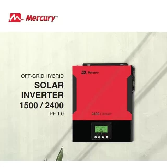 Mercury 1.5KVA 12V Hybrid Solar Inverter 2