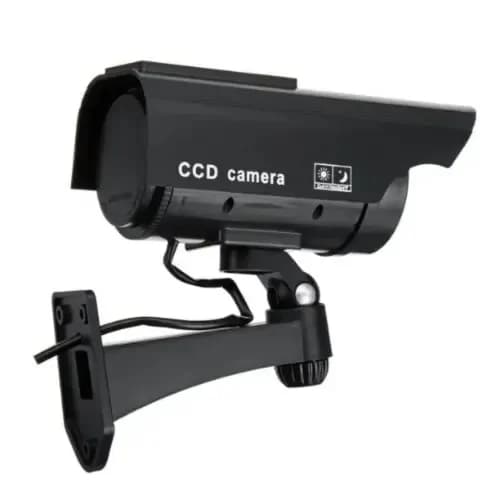 Outdoor/indoor Solar Powered fake limitation  Surveillance Camera-black 2