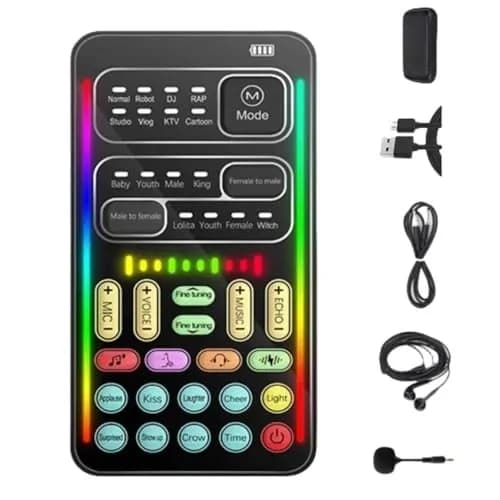 I9 Voice Changer Sound Card 5