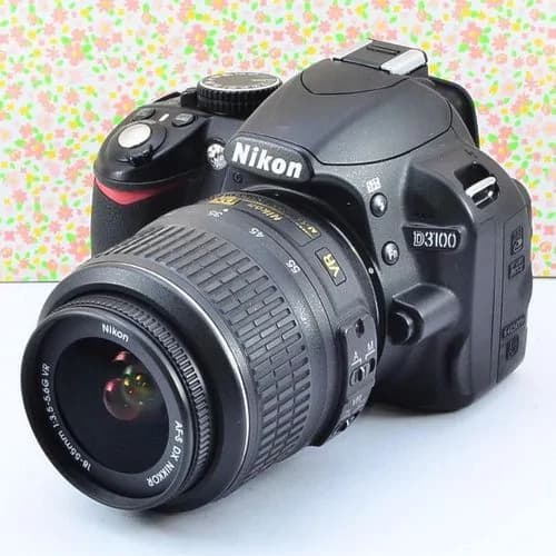 Nikon Digital Slr Camera D3100 With 18-55mm 3
