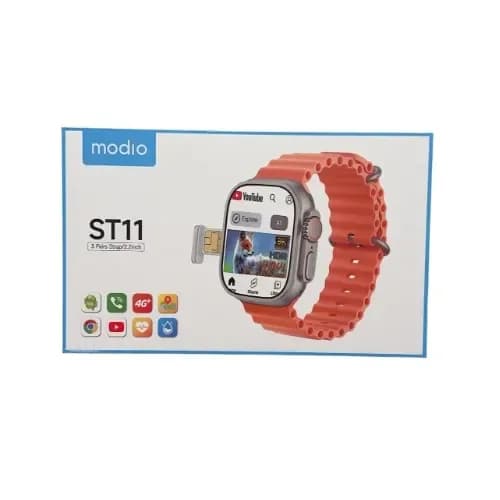 Modio St11 Smart Watch 64gb - 4gb Ram - 4g Sim Card - Orange 3