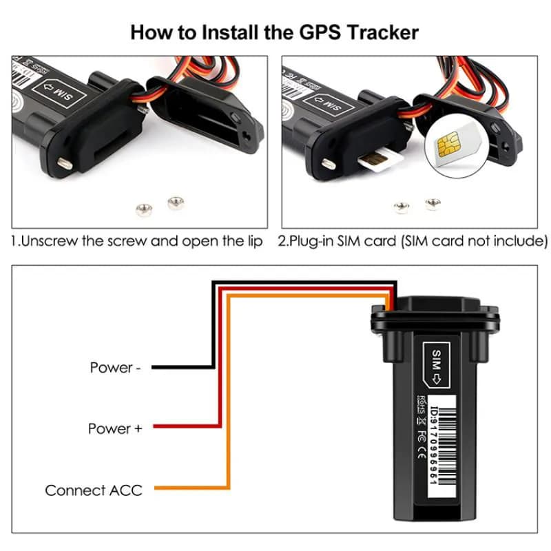 GPS Tracker GSM/GPRS Vehicle Tracking Device With Engine Stop 5